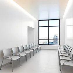 White Hygienic Wall Cladding